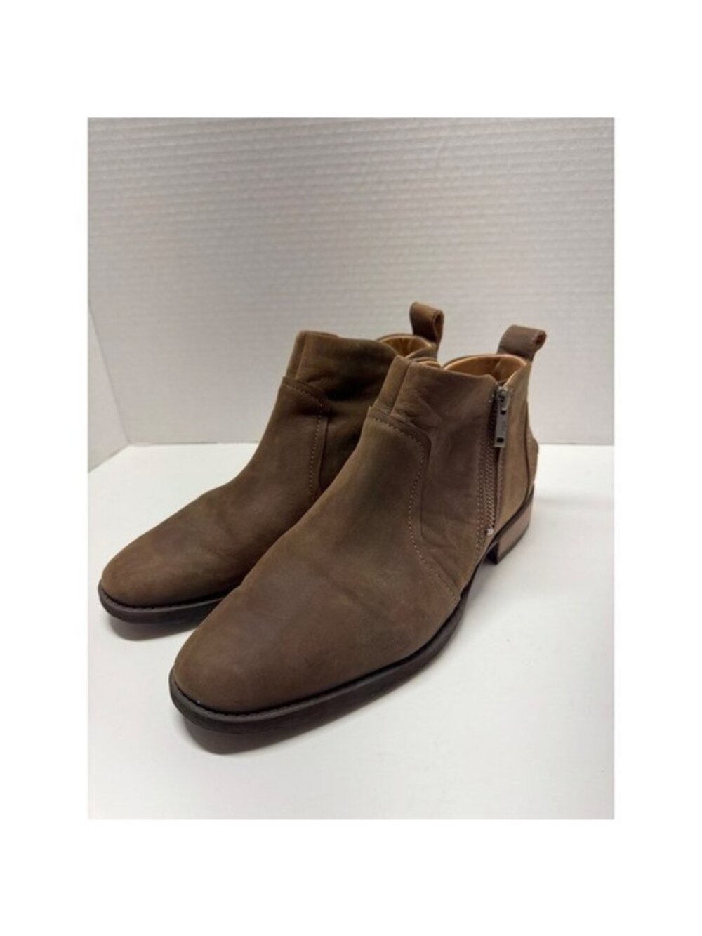 UGG Bonham II Waterproof Brown Leather Chelsea Ankle Boots 1105865 Women Size 8
